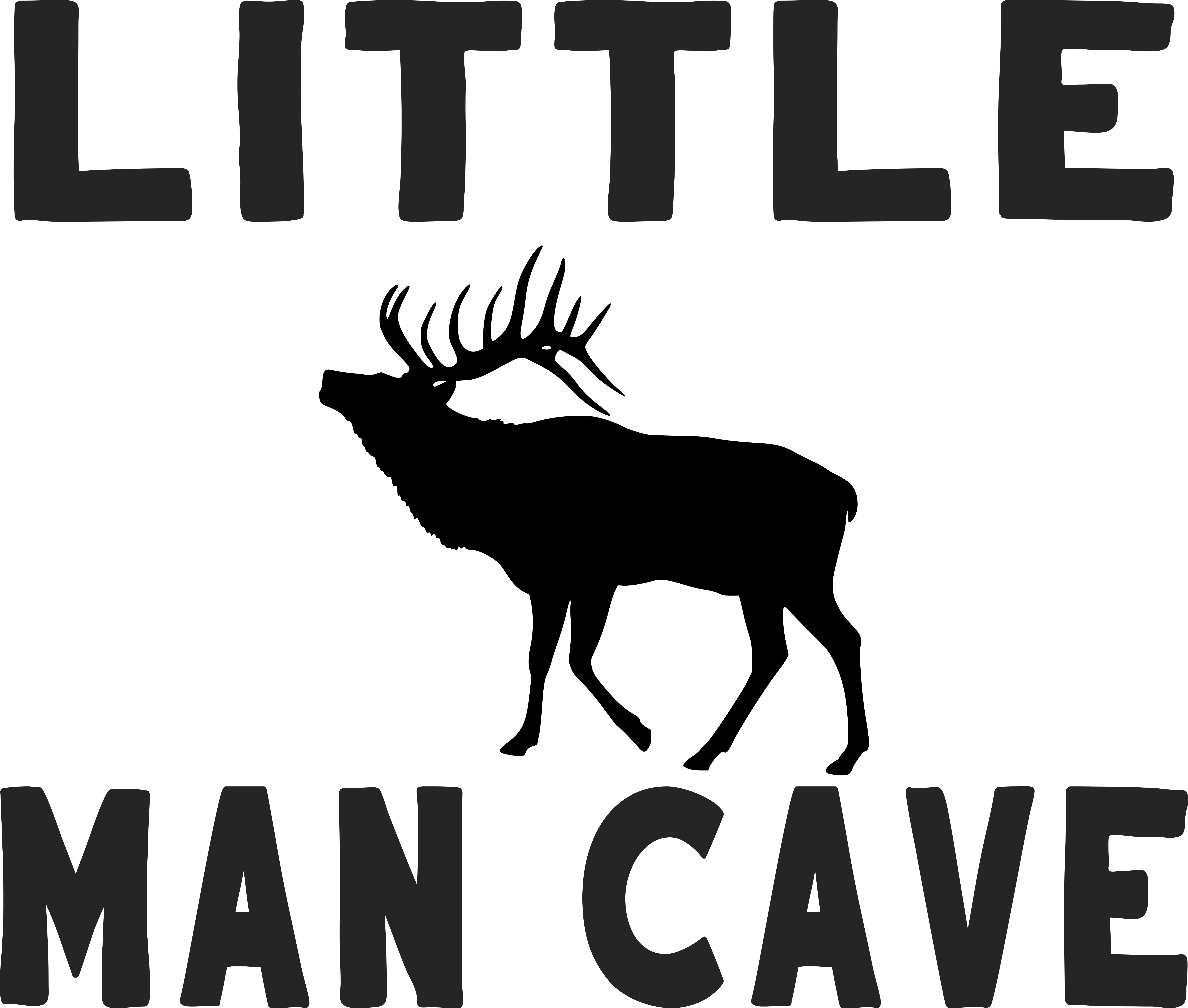 AH278 - Little Man Cave | The Painted 